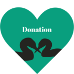 Donation product image of two loons in a heart